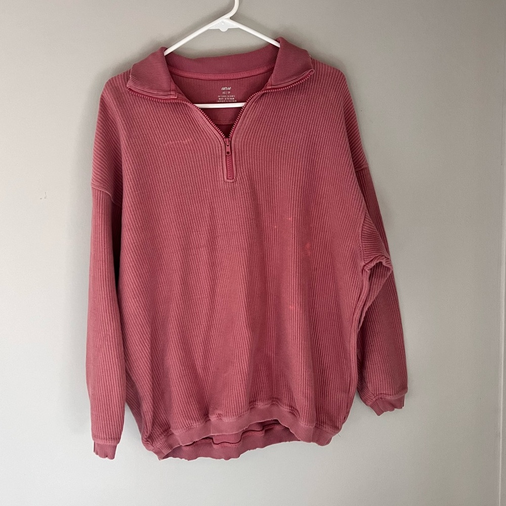 Aerie Longsleeve Quarter Zip